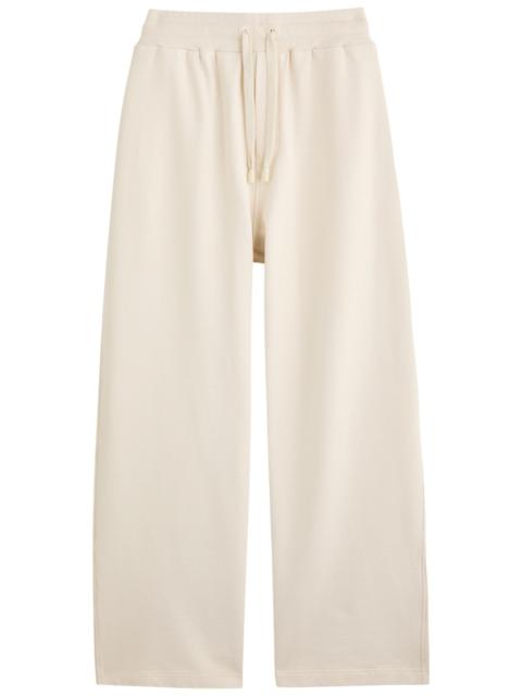 Dolce & Gabbana Logo-embroidered Cotton Sweatpants