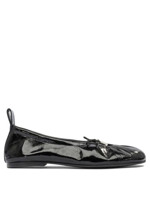 Alohas - Alohas Rosalind Onix Black Leather Ballet Flats