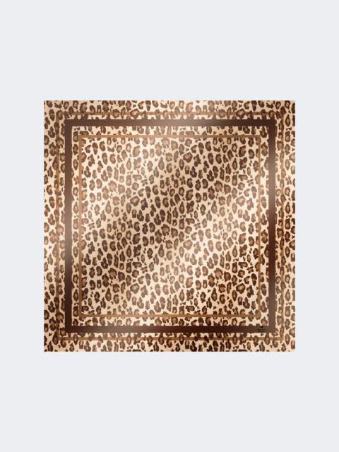 WEEKEND Max Mara Printed silk twill yoke - BLACK