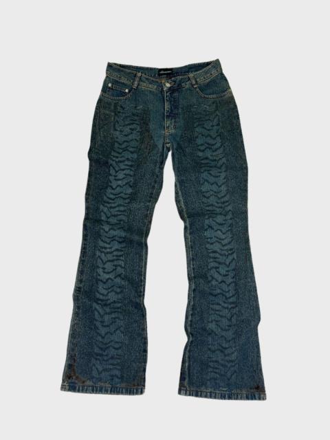 Other Designers Vintage - FLARE NO BOUNDARIES RARE DESIGN BOOTCUT DENIM