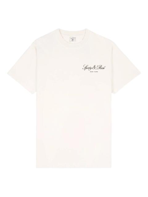 Sporty & Rich Sporty & Rich Vendome Logo T-shirt