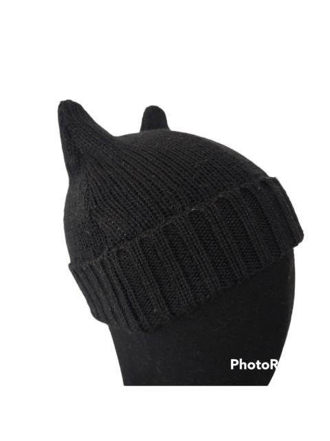 Other Designers Avant Garde - Two Devil Horn Beanie Hats Unknowns