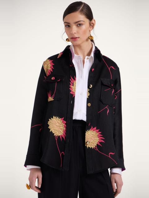 La DoubleJ La DoubleJ Better Than Your Boyfriend'S Jacket Derby Jacquard Black at Nordstrom