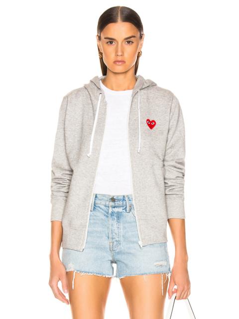 Comme des Garçons PLAY Full Zip Hoodie