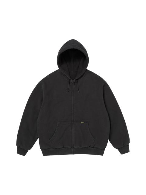 Supreme Supreme Reversible Work Zip Up Hooded Sweatshirt 'Black'