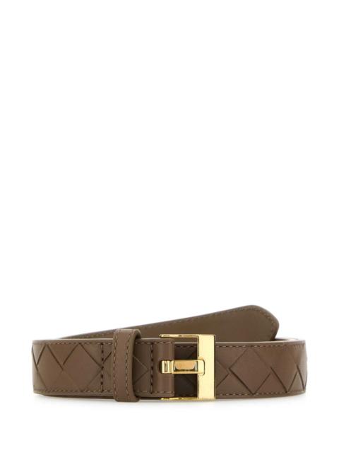 Bottega Veneta Bottega Veneta Women Mud Leather Watch Belt