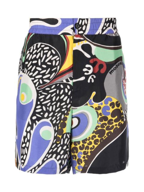 Moschino GRAPHIC PRINT SHORTS