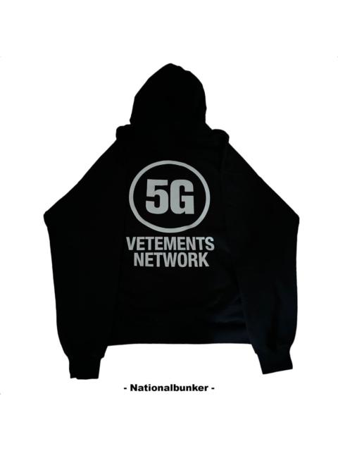 VETEMENTS Vetements 5g Vetements Network Hoodie