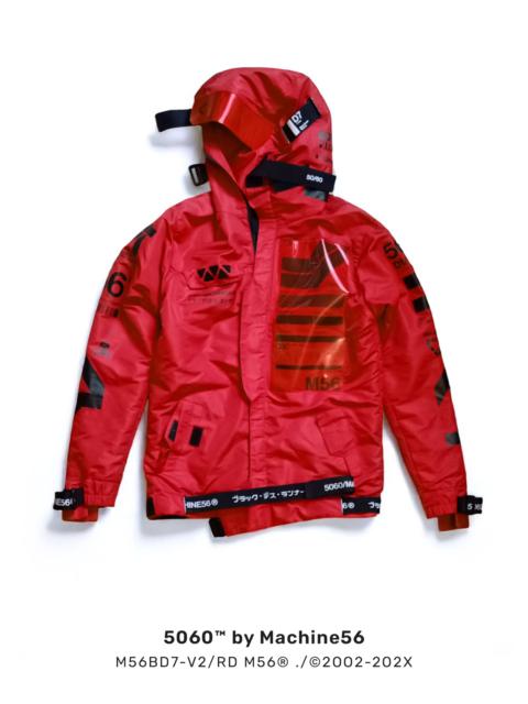 MACHINE56™ M56®BD7-V2/RD RED PARKA  ./©2020_ ブラック・デス・ランナー