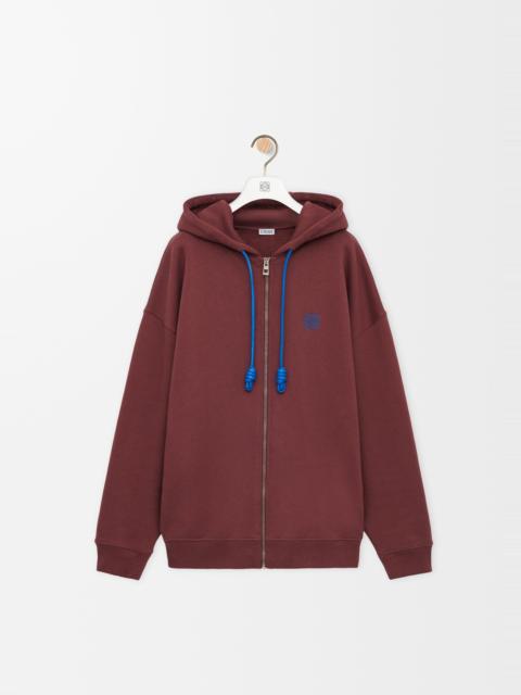 Loewe Zip-up hoodie in cotton