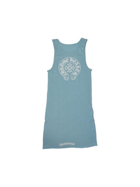Chrome Hearts Chrome Hearts Horseshoe Rib Tank Top Baby Blue