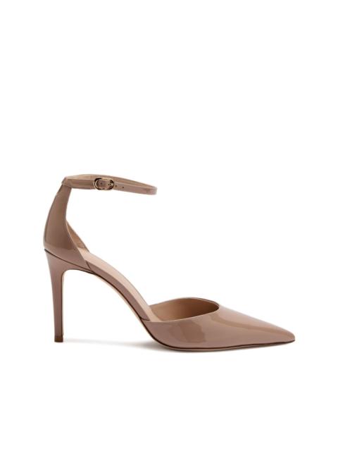 Stuart Weitzman 85mm Power Strap heeled pumps