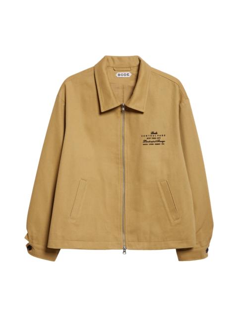 BODE Bode Central Park Jacket in Khaki at Nordstrom