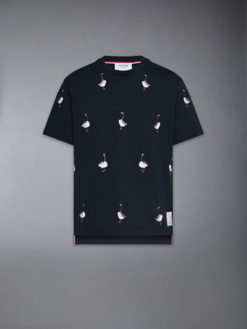 Thom Browne GEESE PRINT JERSEY TEE