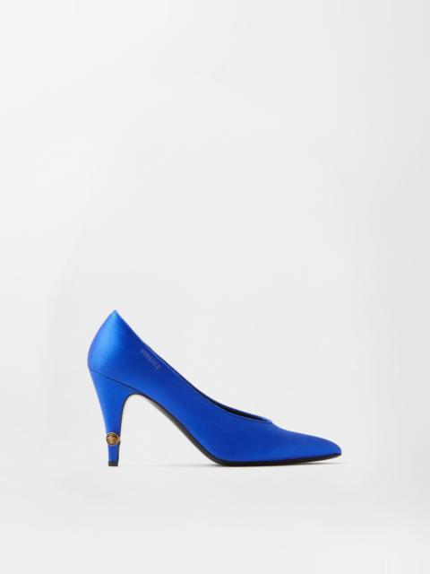 VERSACE Gianni Satin Pumps 90 mm