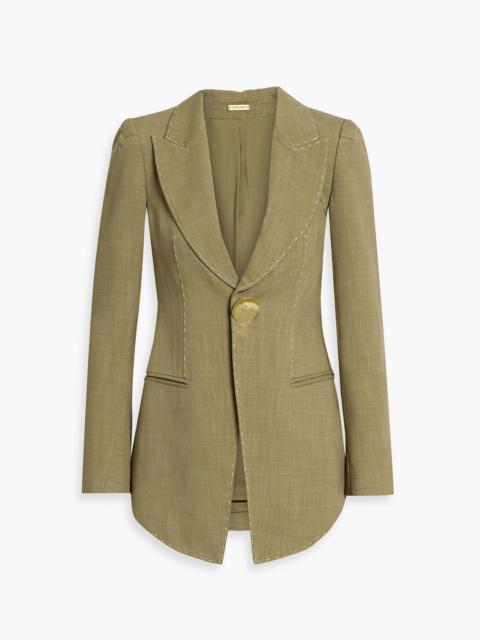Cult Gaia Wanye woven blazer