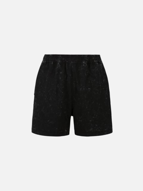 EVISU Reversible Washed Relax Fit Jersey Shorts