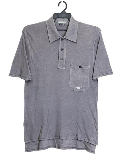 Stone Island Faded🔥Vintage STONE ISLAND distressed pockets polo shirts