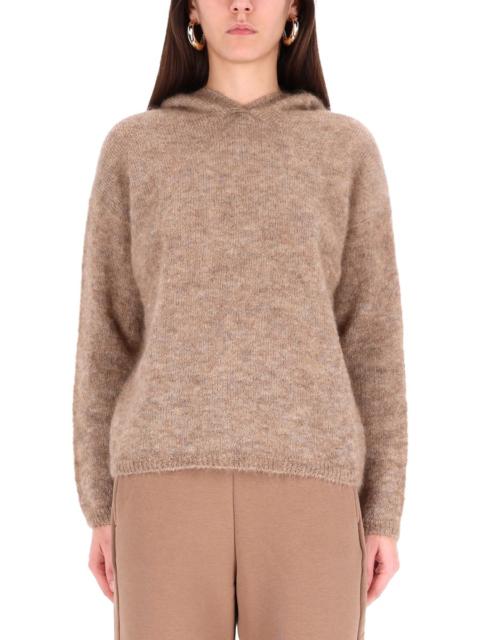 'S Max Mara MAGLIA IN LANA CON CAPPUCCIO