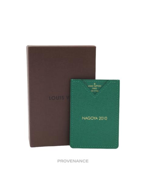 Louis Vuitton Louis Vuitton Nagoya 2010 Card Wallet - Green Taiga