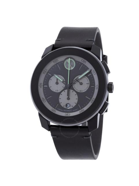 Other Designers Movado Bold TR90 Chronograph Quartz Black Dial Men's Watch 3601092