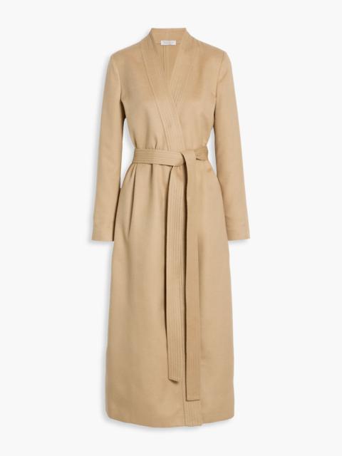 GABRIELA HEARST Devon belted silk-felt coat