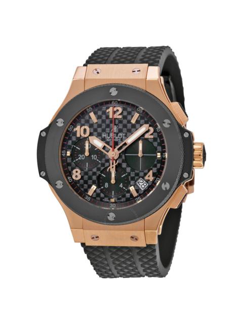 Hublot Hublot Big Bang Automatic Black Checker Pattern Dial Black Rubber Men's Watch 341.PB.131.RX