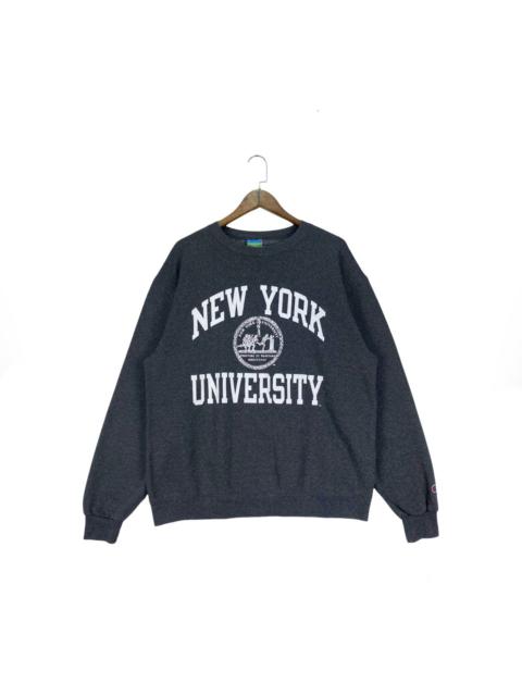 Champion Vintage New York University Sweatshirt Crewneck