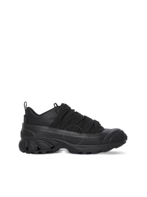 Burberry Burberry Arthur Leather Lace-Detail Sneakers