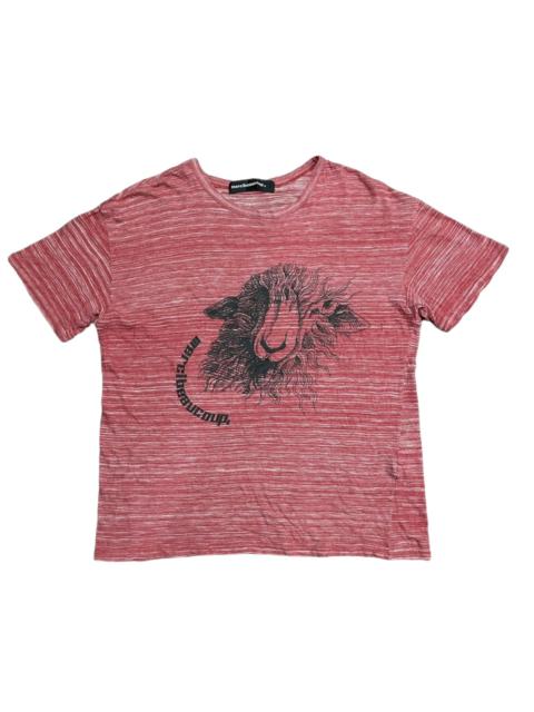 Other Designers Issey Miyake - Issey Miyake Mercibeaucoup, Animal illusion Art Spellout Tee
