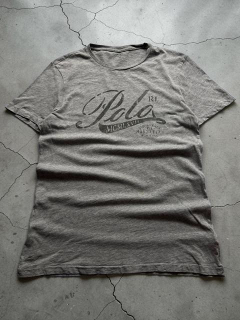 Polo Ralph Lauren Vintage Polo Ralph Lauren Big Logo Print T-Shirt RRL Style