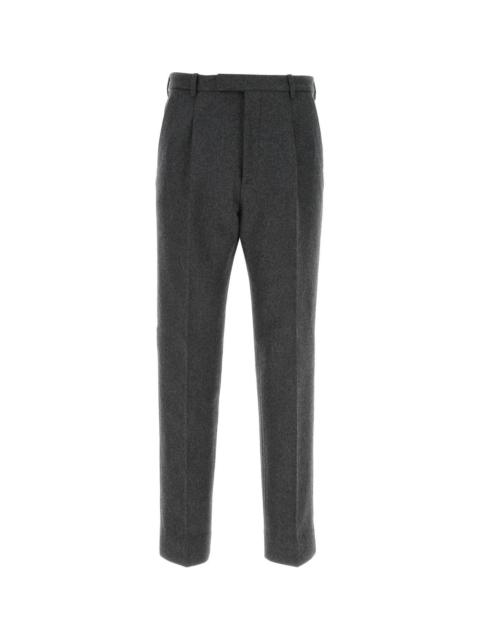 GUCCI Dark Grey Wool Blend Pant