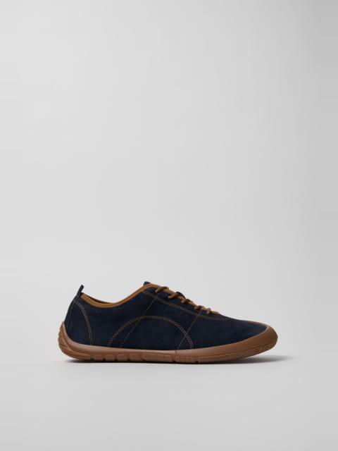 CAMPERLAB Blue Nubuck Sneakers for Men.