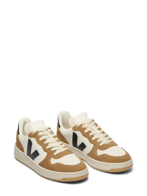 VEJA Veja V-10 Sneaker in Pure Black Tent at Nordstrom