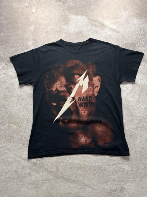 Other Designers Band Tees - Vintage Metallica Hard Wired Overprint Rock Band T Shirt
