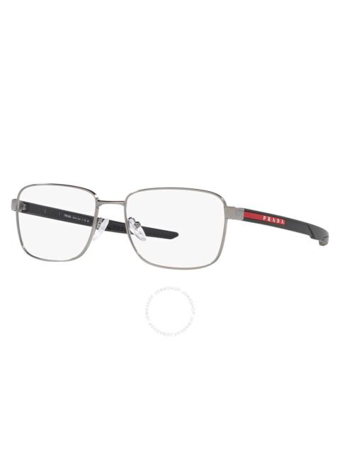 Prada Prada Linea Rossa Demo Square Men's Eyeglasses PS 54OV 5AV1O1 57