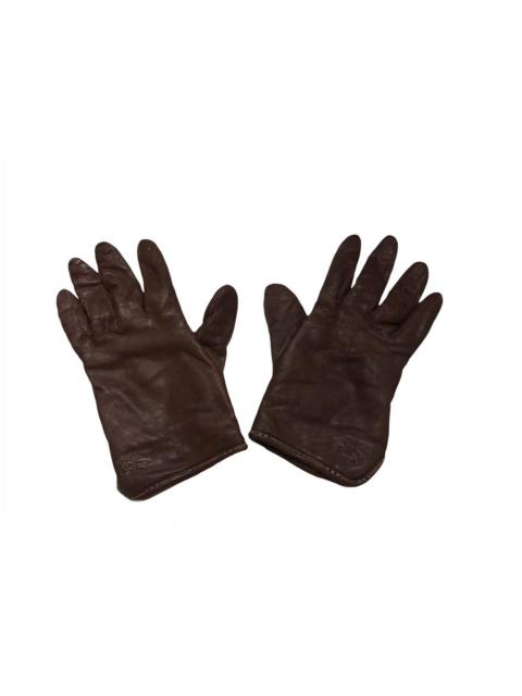 Other Designers Vintage burberrys leather glove