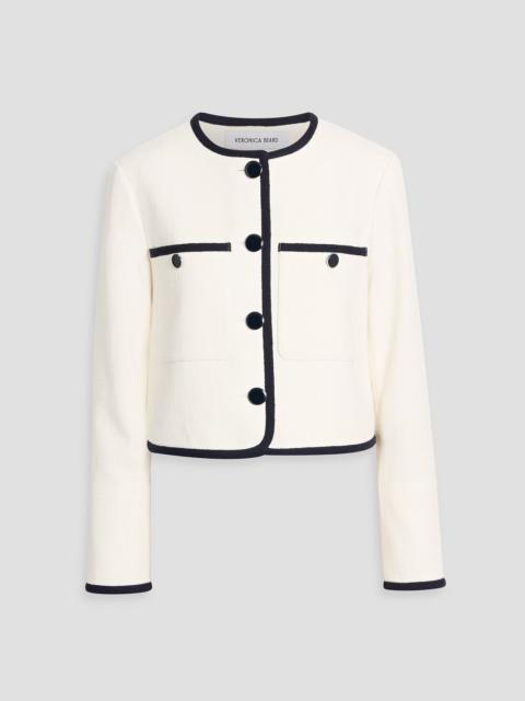 VERONICA BEARD Beale cotton-blend tweed jacket