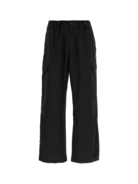 KENZO Black nylon blend cargo pant