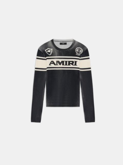 AMIRI WOMEN'S AMIRI SPORT LONG SLEEVE TEE