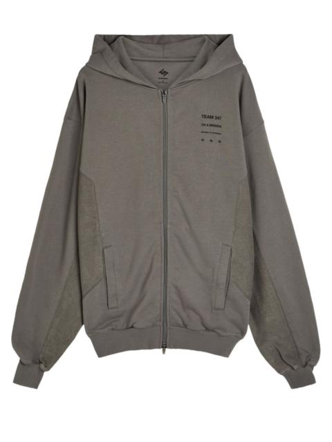 REPRESENT Represent 247 Uprising Hooded Cotton Sweatshirt