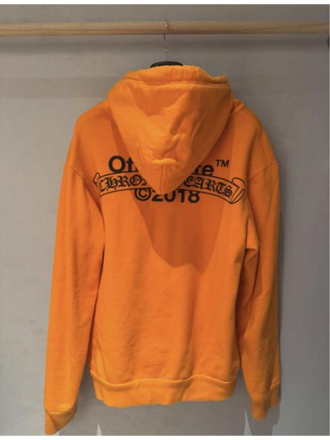 Chrome Hearts Chrome Hearts x Off-White Orange Scroll Hoodie