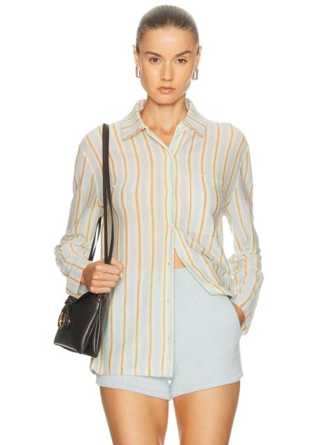 GUEST IN RESIDENCE Fine Stripe Showtime Shirt