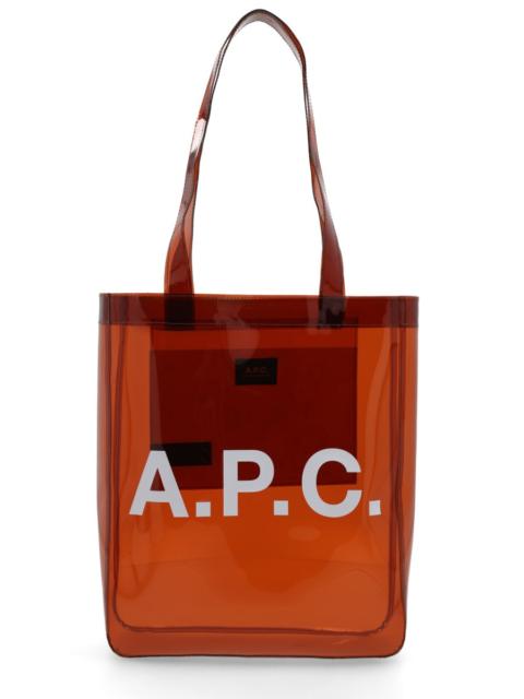 A.P.C. "LOU" TOTE BAG WITH LOGO