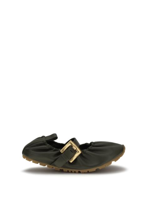 Balmain Balmain Women Buckle Strap Ballerinas