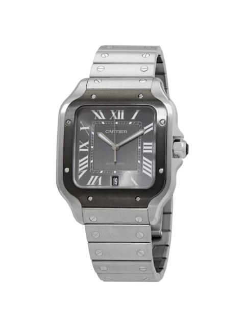 Cartier Cartier Santos Large Model Automatic Grey Dial Men's Watch WSSA0037