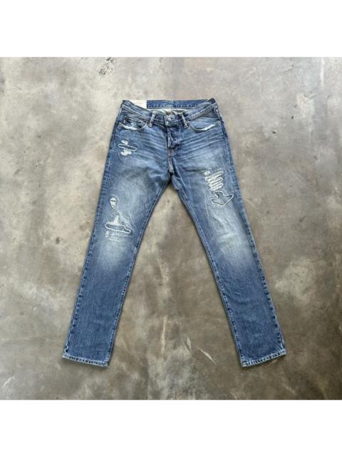 Other Designers Vintage Abercrombie & Fitch Distress Faded Denim Jean Pant