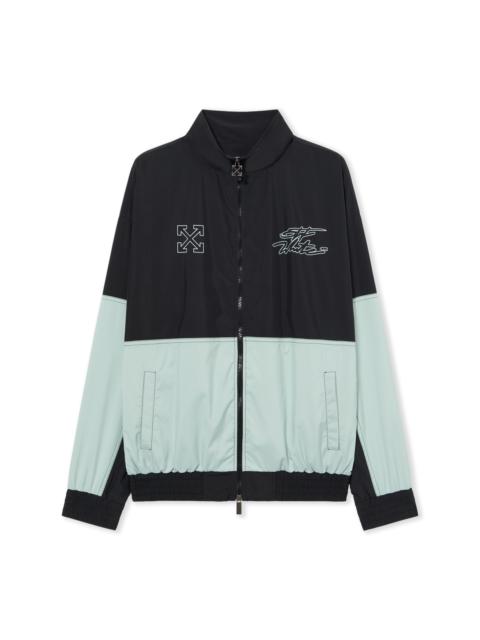 Off-White Marker Nylon Relaxed Tracktop