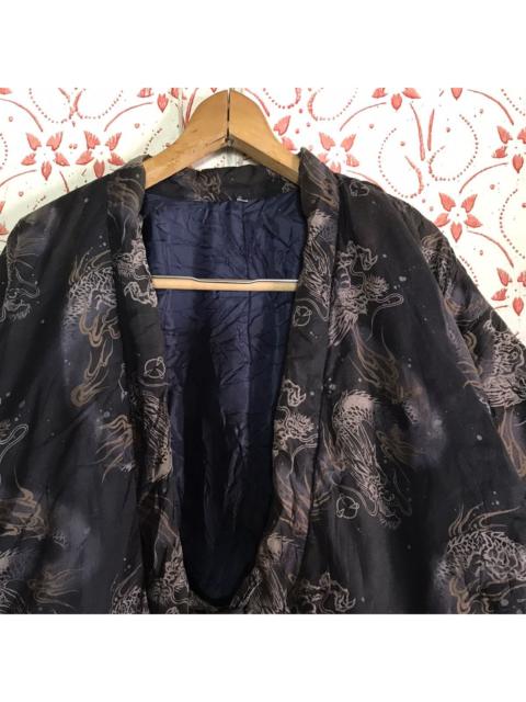 Other Designers Japanese Brand - Vintage Kimono Custom Dragon Motif size M-L