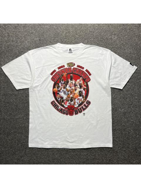 Other Designers Vintage - Vintage Chicago Bulls 1997 Nba Champ Tee 90s